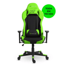 CADEIRA GAMER E ESCRITÓRIO XT RACER DEFENDER VERDE (ATENDE NORMA NR17)