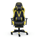 CADEIRA GAMER E ESCRITÓRIO XT RACER VIKING AMARELA COM APOIO PARA AS PERNAS