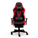 CADEIRA GAMER E ESCRITÓRIO XT RACER VIKING VERMELHA COM APOIO PARA AS PERNAS