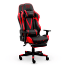 CADEIRA GAMER E ESCRITÓRIO XT RACER VIKING VERMELHA COM APOIO PARA AS PERNAS