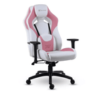 CADEIRA GAMER E ESCRITÓRIO XT RACER VULCAN ROSA