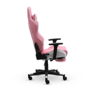 CADEIRA GAMER E ESCRITÓRIO XT RACER VIKING ROSA COM APOIO PARA AS PERNAS