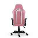 CADEIRA GAMER E ESCRITÓRIO XT RACER VIKING ROSA COM APOIO PARA AS PERNAS