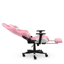 CADEIRA GAMER E ESCRITÓRIO XT RACER VIKING ROSA COM APOIO PARA AS PERNAS