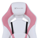 CADEIRA GAMER E ESCRITÓRIO XT RACER VULCAN ROSA