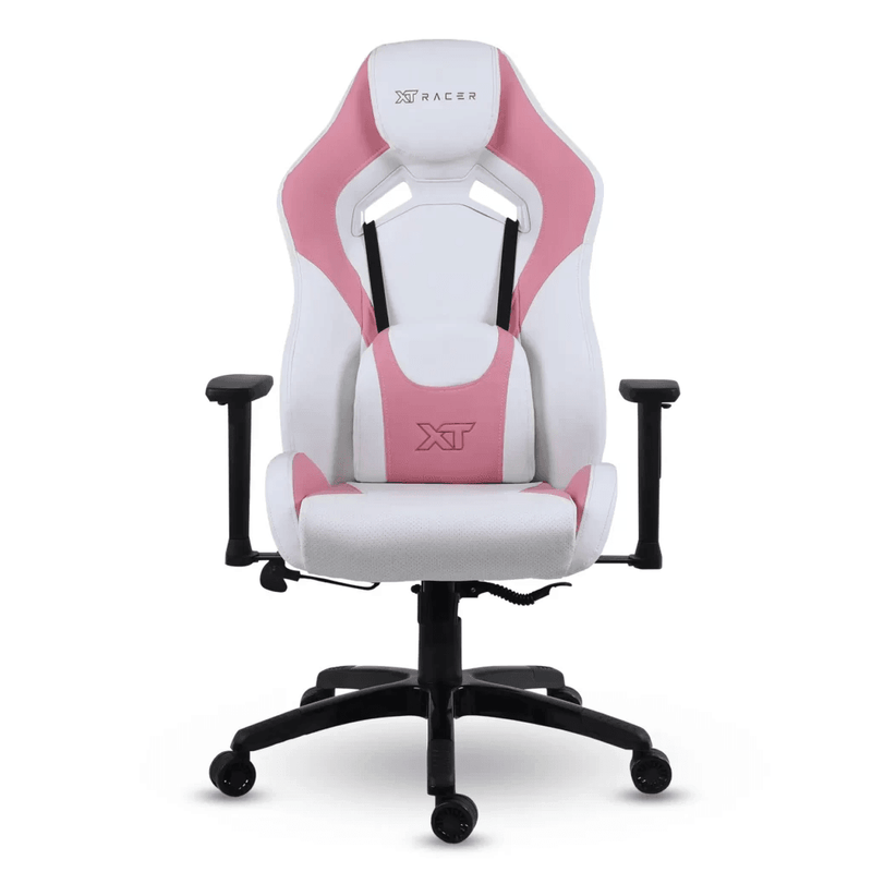 CADEIRA GAMER E ESCRITÓRIO XT RACER VULCAN ROSA